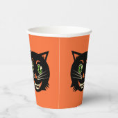 ヴィンテージブラックキャット 紙コップ (右)