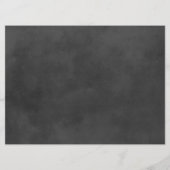 ヴィンテージブラックチャク結婚ボードズゲストブック (裏面)