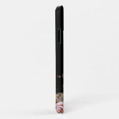 ヴィンテージブラックバラエレガント金ゴールド水彩フローラ Case-Mate iPhoneケース (裏面/右)