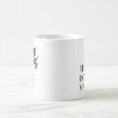 ヴィンテージブラックバラトラストの魔法 コーヒーマグカップ (中央)