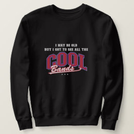 ヴィンテージブラックバンドスウェットシャツ – Perfect Gift スウェットシャツ