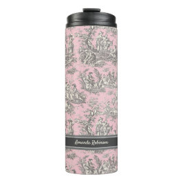 ヴィンテージブラックピンクトイレデジュエリー タンブラー