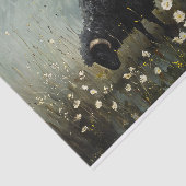 ヴィンテージブラックラムオイル塗装デコページ 薄葉紙 (詳細)