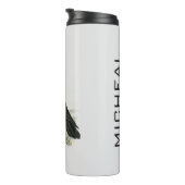 ヴィンテージブラックレイベンパーソナライズされた タンブラー (回転右)