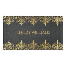 ヴィンテージブラックレザー金ゴールド旋回フレーム