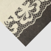 ヴィンテージブラックレースデクページティッシュペーパー 薄葉紙 (詳細)
