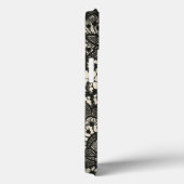 ヴィンテージブラックレースベージュパリファッション Case-Mate iPhoneケース (裏面 / 右)