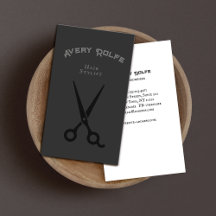 ヴィンテージブラック美容師又は理容師鋏