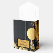 ヴィンテージブラック金ゴールド結婚1920s フェイバーボックス (オープン)