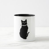 ヴィンテージブラック マグカップ (中央)