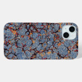 ヴィンテージブラック&金ゴールドマーブル紙 Case-Mate iPhoneケース (裏面 (横))