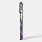 ヴィンテージブラック&金ゴールドマーブル紙 Case-Mate iPhoneケース (裏面 / 左)