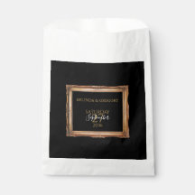 ヴィンテージブラック&金ゴールド結婚ズ