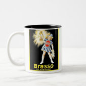 ヴィンテージブラッソ広告 ツートーンマグカップ (左)