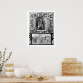 ヴィンテージブラッツミルウォーキーラガービール ポスター (キッチン)