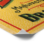 ヴィンテージブラトルボロジェリーボイルサイダーバーモント ポスター (角)