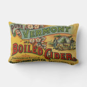 ヴィンテージブラトルボロジェリーボイルサイダーバーモント ランバークッション (裏面)