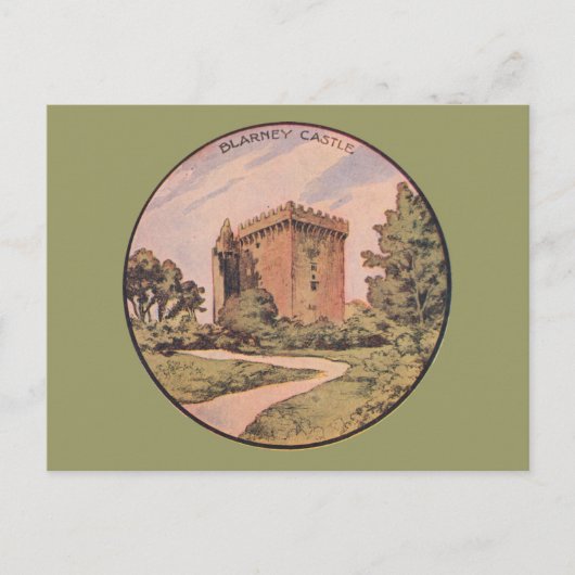 ヴィンテージブラニー城 ポストカード (正面)