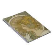 ヴィンテージブリジッドケルトの火の女神 ノートブック (右側)