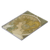 ヴィンテージブリジッドケルトの火の女神 ノートブック (左側)