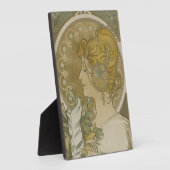 ヴィンテージブリジッドケルト火の女神の祭壇プラーク フォトプラーク (側面)