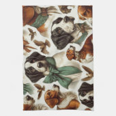 ヴィンテージブリタニーシームレス キッチンタオル (縦)