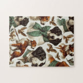 ヴィンテージブリタニーシームレス ジグソーパズル (横)