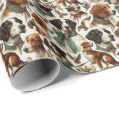 ヴィンテージブリタニーシームレス ラッピングペーパー (ロールコーナー)