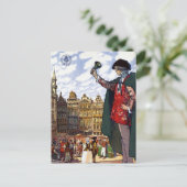 ヴィンテージブリュッセルベルギーコマーシャル・フェアトラベル ポストカード (スタンド正面)