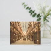 ヴィンテージブリュッセルベルギー聖ヒューバートズギャラリー ポストカード (スタンド正面)