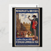 ヴィンテージブリュッセル商祭 ポストカード (正面/裏面)