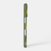 ヴィンテージブリュッセル・スプラウト柄 iPhone 16ケース (右側面)
