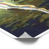 ヴィンテージブリル遊クレムマンズテニスアド ポスター (角)