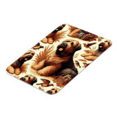 ヴィンテージブリードドッグシームレス マグネット (左側)