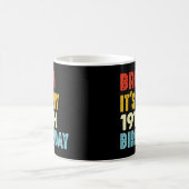 ヴィンテージブルイット私の19誕生日19歳 コーヒーマグカップ (中央)