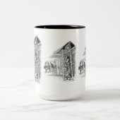 ヴィンテージブルインバーン ツートーンマグカップ (中央)