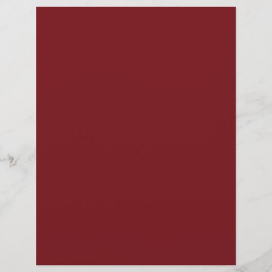 ヴィンテージブルガンディエフエマフレームスクレープブック紙 (裏面)