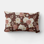 ヴィンテージブルゴーニュフローラ腰枕 ランバークッション (裏面)