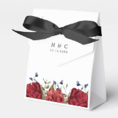 ヴィンテージブルゴーニュ海軍フローラ結婚ズ フェイバーボックス (正面サイド)