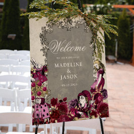 ヴィンテージブルゴーニュ金ゴールドアリスinワンダーランド結婚ズ ポスター