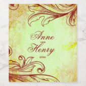 ヴィンテージブルゴーニュ ワインラベル (シングルラベル)