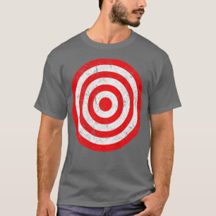 ヴィンテージブルズアイ標的ブルズアイいたずらジョーク Tシャツ