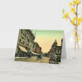 ヴィンテージブルックトン（マサチューセッツ州） カード (黄色い花)