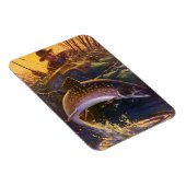 ヴィンテージブルックマス魚フィッシャーマンスポーツ魚釣り マグネット (右側)