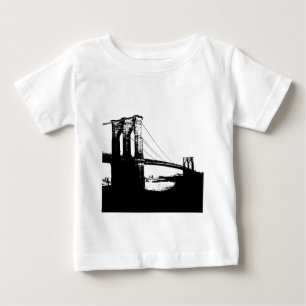 ヴィンテージブルックリンブリッジ ベビーTシャツ