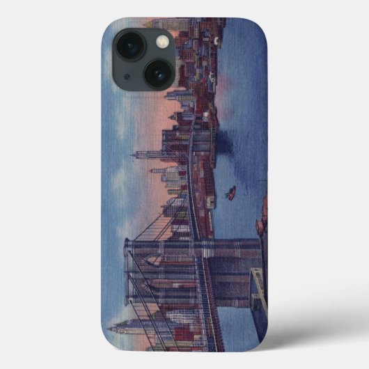 ヴィンテージブルックリンブリッジ Case-Mate iPhoneケース (裏面)