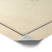 ヴィンテージブルックリンマップ | ジョージワシントンブロムリー ポスター (角)