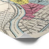 ヴィンテージブルックリンマップ ポスター (角)