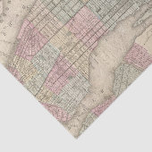 ヴィンテージブルックリンマップ 薄葉紙 (詳細)