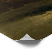 ヴィンテージブルテリアとダルマチアの犬の芸術 ポスター (角)